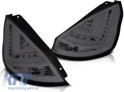  LED tuning hátsó lámpa szett Ford FIESTA MK7 2012-2015 hatchback, bal és jobb (ABFOTX6010203)