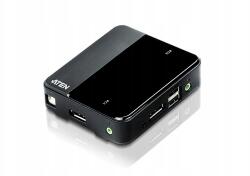ATEN Kvm kapcsoló 2-Port Usb 4K DP/Audio (CS782DP)