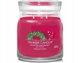 Yankee Candle Signature üveggyertya Sparkling Winterberry 368g (1743372E)