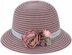 Szaleo Zoya nyári sapka női elegáns kis karimájú elegáns pink (cz19119-2)
