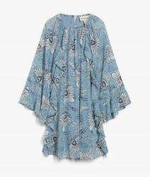 Bonprix B. p. c Chiffon Ruha Kerek Nyakkivágással És Növényi MINTÁVAL__40
