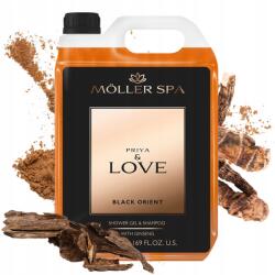 Möller SPA Priya & Love Ginseng sampon és tusfürdő 2 az 1-ben- Arab illat 5L (5905261422415)