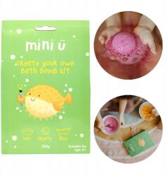 Mini-u Pezsgő fürdőgolyó készítő készlet Diy (2 golyó) (MINI505)