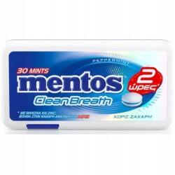 Mentos 12x Mentos Clean Breath borsmenta drazsé 21g