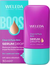 Weleda Clear & Pure Skin Serum Booster Drops arcszérum, 30 ml