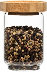 Klarstein Tárolóedény, bambusz fedéllel, 250 ml, egymásra helyezhető, légmentesen zárható (BW-10273-002) (BW-10273-002) - klarstein