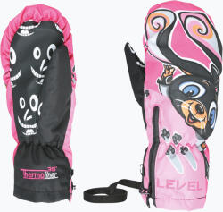 Level Mănuși de schi pentru copii Level Lucky Mitt hot pink