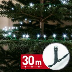 Phenom Fényfüzér - 30 m - hidegfehér - 600 LED - 220-240 V - 6 W - zöld kábel, 59769C (59769C)