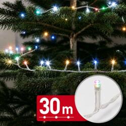Phenom Fényfüzér - 30 m - színes - 600 LED - 220-240 V - 6 W - átlátszó kábel, 59769T (59769T)