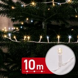 Phenom Fényfüzér - 10 m - 400 melegfehér és 100 hidegfehér LED - 100-240 V - 6 W - fehér kábel, 59774 (59774)