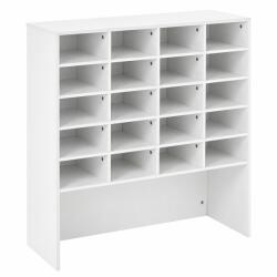 Sersimo Pantofar XL cu compartimente individuale pentru organizarea a pana la 20 perechi de pantofi, compartiment inferior spatios pentru incaltaminte volumin (SPOT-1199787-196304) Pantofar
