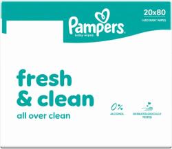Pampers törlőkendő Fresh Clean XXL 20x80db