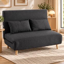 Sersimo Fotoliu extensibil 2 in 1 pentru relaxare si dormit, transformabil rapid in pat spatios de 190x121 cm pentru oaspeti, design compact pentru economisir (SPOT-1198763-194832)