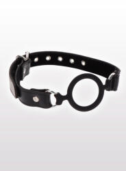 Taboom Open Ring Gag Szájpecek Nyitott Szájjal Fekete Regulálható Pánttal