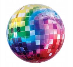 del-sol Fólia lufi Nagy Színes Disco Dance Diszkógömb 90-es évek