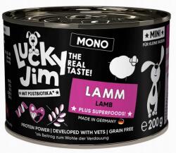 LUCKY JIM Mono Mini Adult bárány konzerv 200g