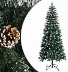 Pom de Crăciun artificial cu suport, verde, 150 cm, PVC (345174-345174)