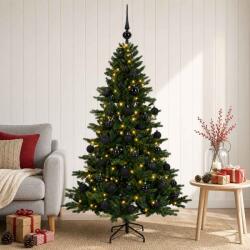  Brad de Crăciun artificial cu glob 120 cm 150 LED-uri Alb cald (3465575-3465575)