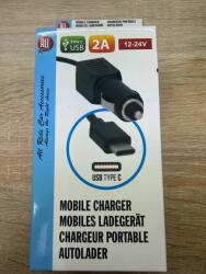ALL Ride Autós Töltő, Usb-c All Ride 2A 12-24 V (2079636)