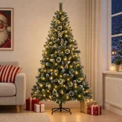  Brad de Crăciun artificial 240 cm 300 LED-uri Alb cald (3461239-3461239)