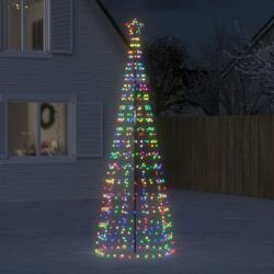  Pom de Crăciun cu LED-uri cu vârfuri 570 LED-uri colorate 300cm (358106-358106)