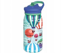 QUOKKA Kids Pop, rozsdamentes acél kulacs termosz szívószállal, 445ml, (40251)