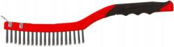 PROLINE Drótkefe acél, 3 x 19 sor, 340 mm Proline (32613) (32613)