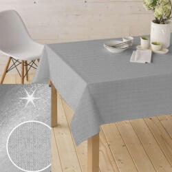  Prémium impregnált modern asztalterítő - ROYAL LUREX - 140 x 450 - ezüst csillogó hatással