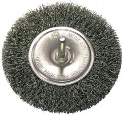 PROLINE Hullámos acélhuzal körkefe fi=120 mm, szár 6 mm (32432)