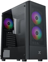 Ion Computers Геймърски компютър ION Hero II Air 3F с процесор Intel Core i5-14400F, видео карта AMD Radeon RX 7600 8GB GDDR6, RAM памет 16GB(2x8GB) DDR4 3200MHz, SSD 1TB NVMe M. 2 PCIe Gen3 (c006435)