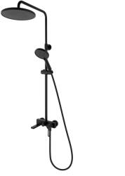FDesign Coloana dus cu baterie fara termostat FDesign Zaffiro, negru mat (FD1-ZFR-7USET1-22)