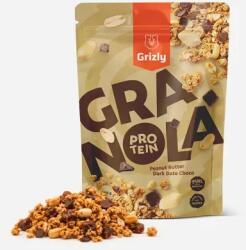 GRIZLY Granola cu proteine unt de arahide și picături de cioco cu curmale 450 g