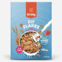 GRIZLY Fit Flakes îmbogățiți cu vitamine și fier 375 g