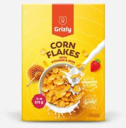 GRIZLY Corn Flakes îmbogățiți cu vitamine și fier 375 g
