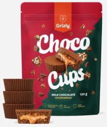GRIZLY Choco Cups Merry Xmas turtă dulce (12 buc) 120 g