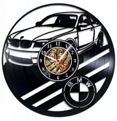  Ceas de perete din disc de vinil, Model BMW, Negru, 30 cm - cod CB4667