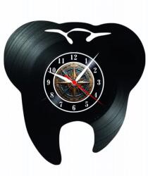  Ceas de perete din disc de vinil, Model Dentist, Negru, 30 cm - cod CB5723