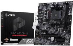 MSI PRO A520M-S Дънни платки