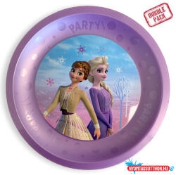 Procos Disney Jégvarázs Wind micro prémium műanyag lapostányér 4 db-os szett 21 cm (PNN96269)