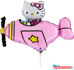 Grabo Hello Kitty Airplane Pink mini fólia lufi 35 cm (WP) (GBBL650PK) - nyomtassotthon