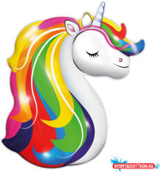 Unikornis Rainbow Colors fólia lufi 70x86 cm (PNN98039) - nyomtassotthon