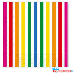 Procos Színes Bright Colors szalvéta 20 db-os 33x33 cm FSC (PNN96732) - nyomtassotthon