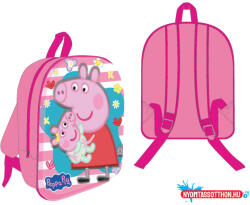 Mister Licence Peppa malac Evie 3D hátizsák, táska 30 cm (FML377757)