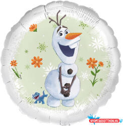 Disney Jégvarázs Cute Olaf & Bruni fólia lufi 45 cm (DPA10830) - nyomtassotthon