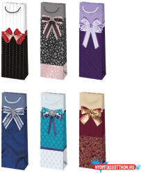 Pol-Mak Színes Bow papír italtáska 10, 5x33x8, 5 cm (PKK055261)