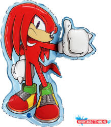 Grabo Sonic a sündisznó Knuckles fólia lufi 66 cm (GBBL266)