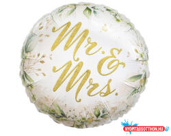 GoDan Esküvő Mr & Mrs fólia lufi 36 cm (MLG147872)