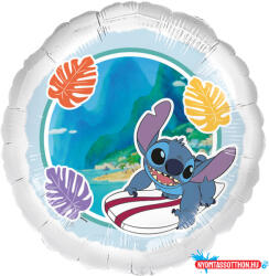 Disney Lilo és Stitch, A csillagkutya Surfer Alien fólia lufi 45 cm (DPA10839) - nyomtassotthon