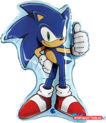 Grabo Sonic a sündisznó Larrikin fólia lufi 71 cm (GBBL217)