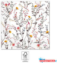  Színes Modern Branches szalvéta 20 db-os 33x33 cm FSC (PNN95193) - nyomtassotthon